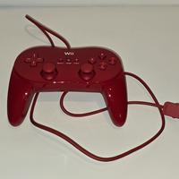 Nintendo wii classic controller pro rosso