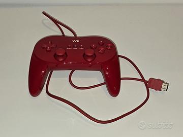 Nintendo wii classic controller pro rosso