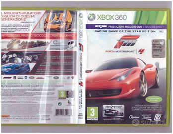xbox 360 FORZA MOTORSPORT 4