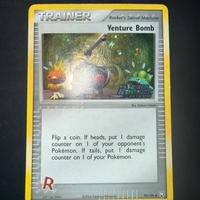 Venture Bomb stamped Ex Team Rocket Returns