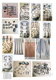 Materiale ferro battuto