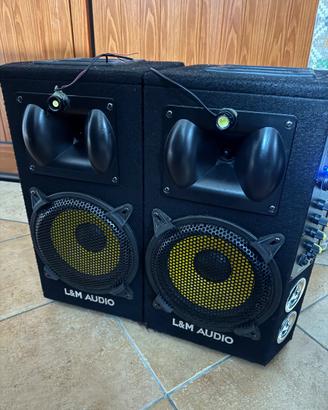 Casse 300w attive