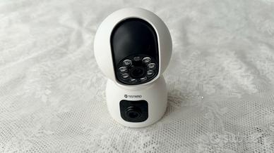 Videocamera di Sicurezza WiFi a Doppia Lente