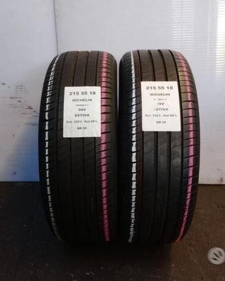 2 gomme 215 55 18 michelin br55