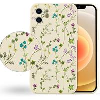 Cover iphone 12 fiorata