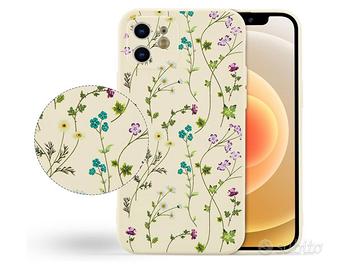Cover iphone 12 fiorata
