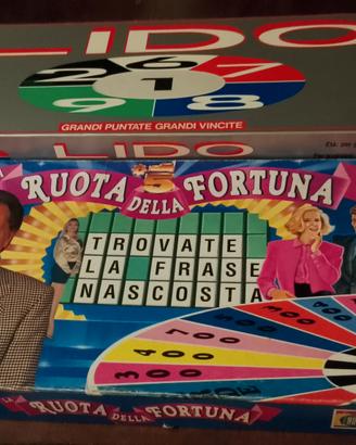 lotto giochi in scatola vintage  