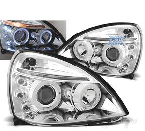 FARI OCCHI ANGEL PER RENAULT CLIO II 01-05 LED CRO