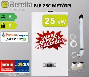 CALDAIA BERETTA BLR 25C A CONDENSAZIONE 25 KW MET.