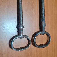 ANTICA CHIAVE PORTONE IN FERRO 