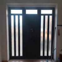 portone in alluminio