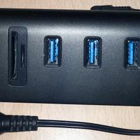 Card Reader Combinato Hub a 3 Porte SD/TF