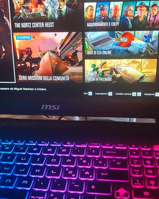 MSI KATANA 15 HX — RTX 5070 | GAMING AL MASSIMO
