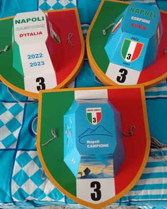 Cappelli Napoli 3 scudetto