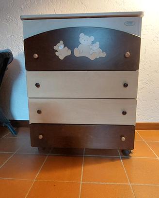 cassettiera Azur cameretta