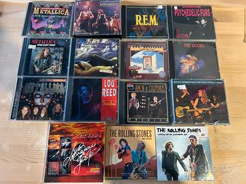 15 cd live rari metallica doors guns’n roses ecc..