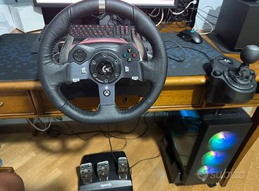 Logitech g920 con cambio manuale