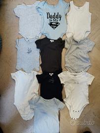 10 body estivi 6-9 mesi