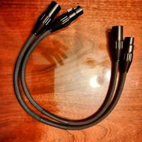 Coppia di cavi XLR Black Dragon di Moon Audio 