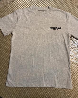 Maglietta Essentials Fear of God grigia