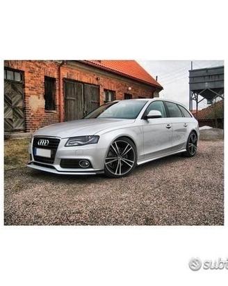 Minigonne laterali sottoporta AUDI A4 B8 07+