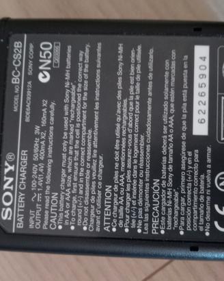 Sony ricarica batterie stilo/mini stilo 