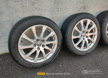 cerchi in lega audi 17 più gomme nuove