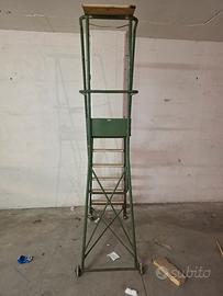 scala a palchetto con ruote