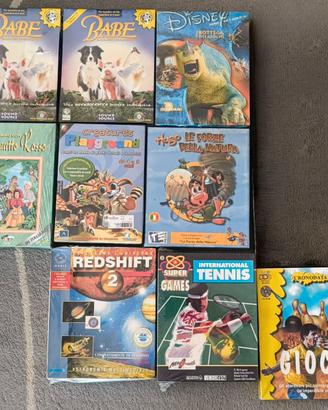 Lotto 14 Giochi PC Vintage Retro - Nuovi Disney