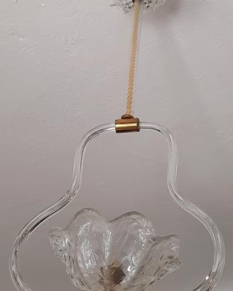 Lampadario Ercole Barovier Murano elettrificato 