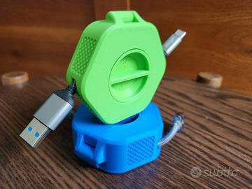 Avvolgicavo Manuale Portatile in Stampa 3D