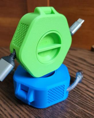 Avvolgicavo Manuale Portatile in Stampa 3D