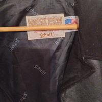 Schott original leather Western cowboy style vint