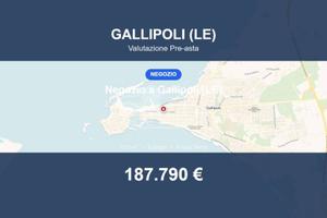 Immobile in asta di 110 m² a Gallipoli