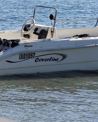 Barca open 5 m con Tohatsu 40 CV 2T