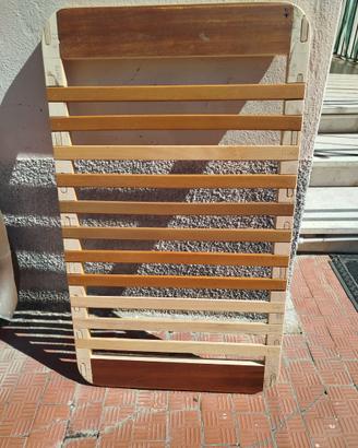 Rete a doghe in legno per culla next to me