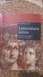 Libro usato letteratura latina Le Monnier