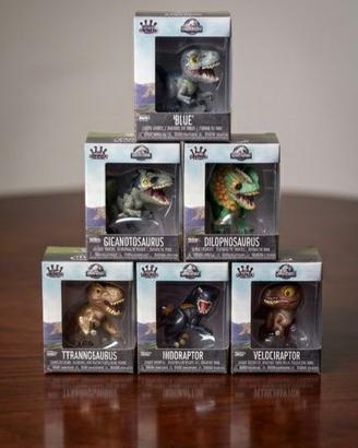 Set Funko Minis Jurassic World 6 Figure + Box