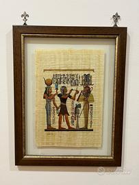 Papiro Egiziano Originale dipinto a mano