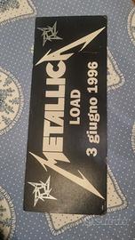 insegna promozionale uscita album metallica