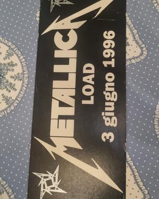 insegna promozionale uscita album metallica