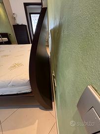 Letto in legno massello marca Napol + materasso