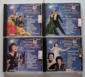 Lotto 4 CD Canzone Amore Mio – Paolo Limiti 