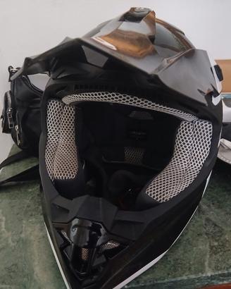 casco integrale bici/moto
