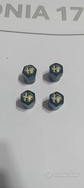 4 tappi coprivalvole gomme cerchi alfa romeo 