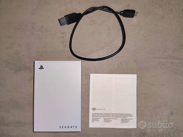 Hard Disk Esterno Seagate 5TB PS5 / PS4 UFFICIALE