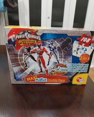 Maxi puzzle Double Face Power Rangers 108 pz