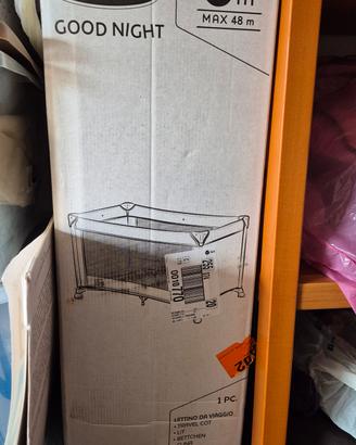 lettino campeggio chicco goodnight 