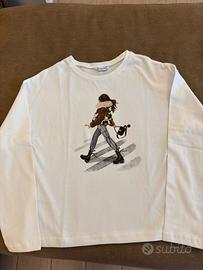 T-shirt manica lunga Mayoral bambina 12 anni