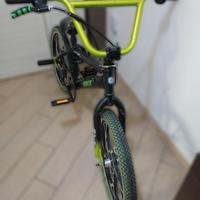 bmx nera e verde 14" 